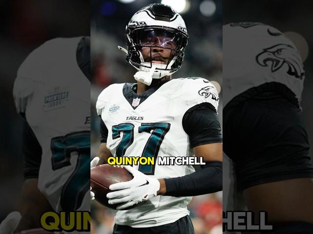 Quinyon Mitchell Is THE REAL DEAL For The Philadelphia Eagles #shorts