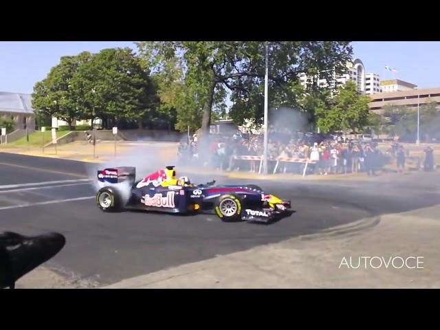 Formula E Vs  Formula 1(drifting and exhaust sound)