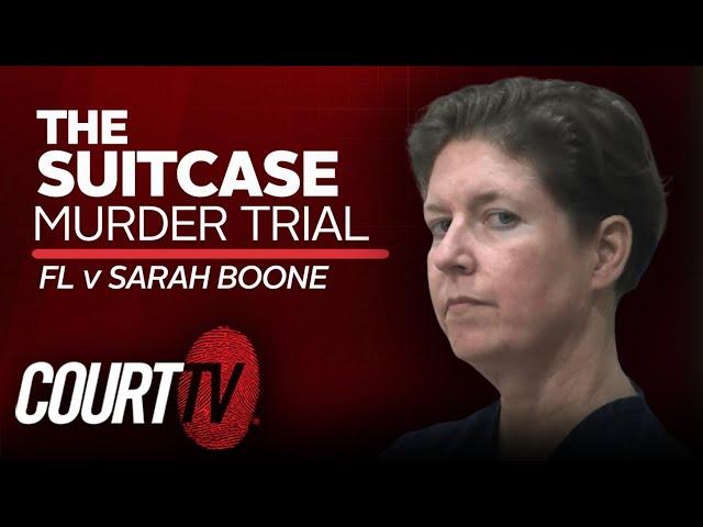 LIVE: Sarah Boone Takes the Stand Day 3, Suitcase Murder Trial