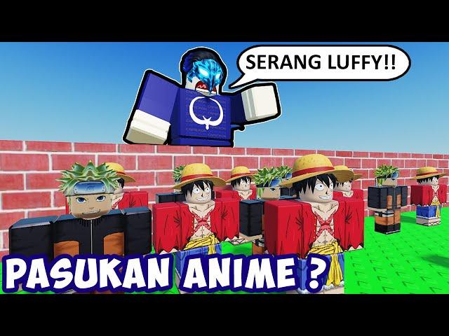 AKU BUAT PASUKAN ANIME DI ROBLOX ? | Roblox Anime Defenders Indonesia