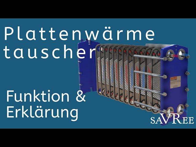 Plattenwärmetauscher - Funktion & Erklärung!