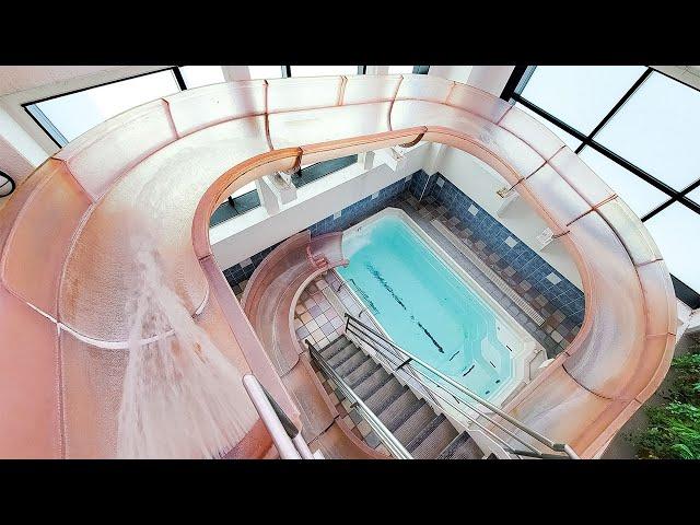 Staying at Japan's Love Hotel with Private Water Slide | Hotel Regent Ōdaka | ASMR