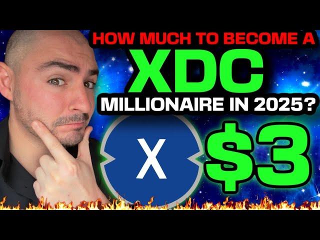How Much XDC To Be A Millionaire? (XDC Price Prediction) Can XDC Reach $3 In 2025? (ISO2022 Coins)