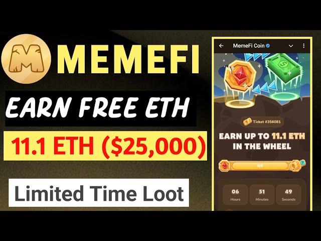 Memefi Mining Earn 11.1 Eth Free | Memefi Mining Update | Memefi Withdrawal | NotPixel Airdrop