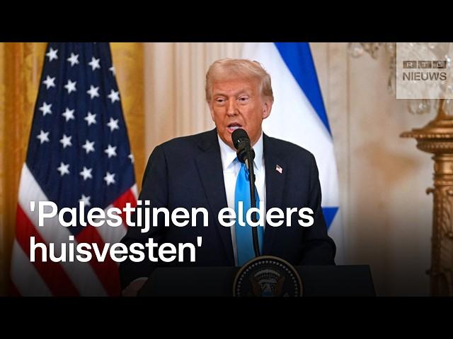 Zo kondigde Trump aan dat hij Gaza wil 'overnemen'