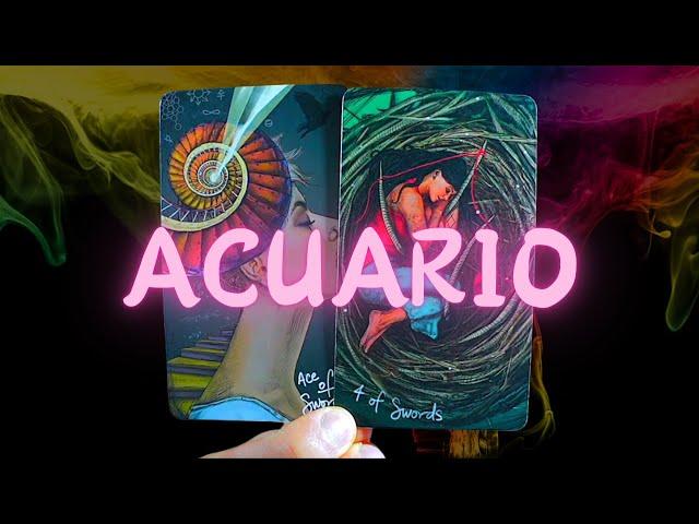ACUARIO DOBLE TRAICION  DOBLE ENGAÑO  HOROSCOPO ACUARIO AMOR OCTUBRE 2024 ️