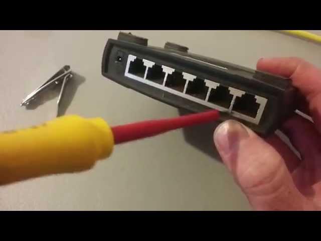 Ethernet Port Lock