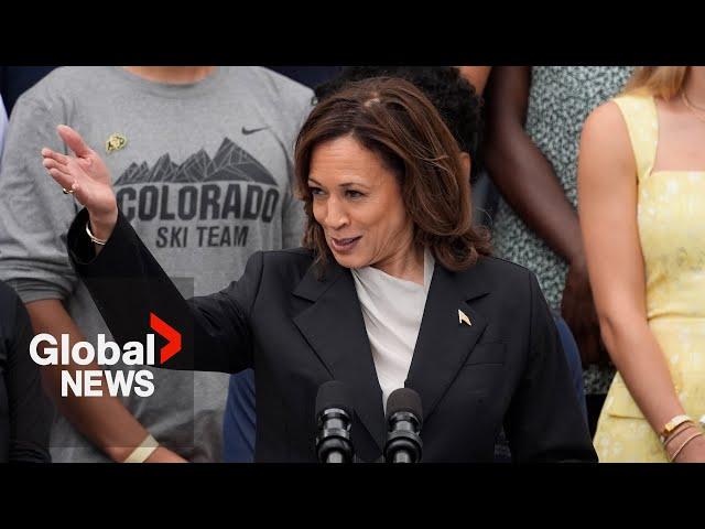 Americans react to Kamala Harris as Biden's choice to face Trump in presidential election
