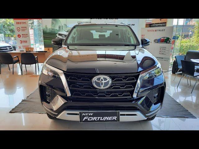 TOYOTA FORTUNER 2021 | BLACK COLOUR | Detailed Review on Exterior & Interior