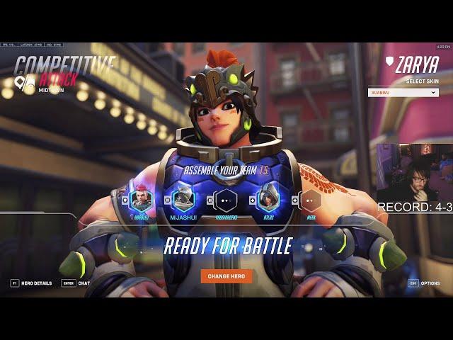 [2/12/23 VOD] Harbleu 12 Hour Overwatch 2 Stream "Hammond Time"