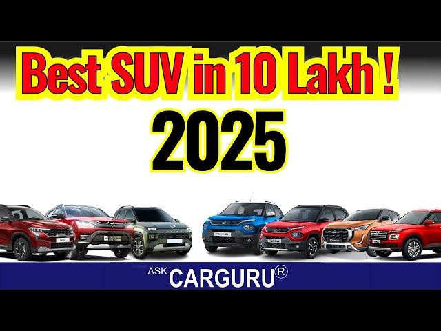 Best Suv in 10 Lakh in 2025  Ask CARGURU