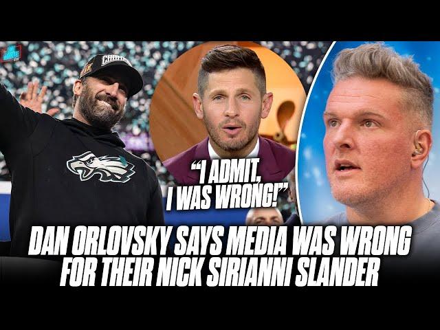 Dan Orlovsky Admits That He & Sports Media Were Wrong About Nick Sirianni | Pat McAfee Show