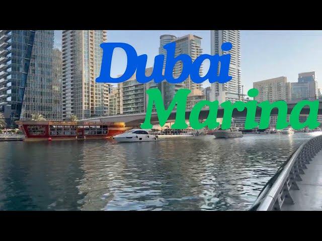 "Exploring Dubai Marina: Stunning Views, Luxury Living & Top Attractions!"