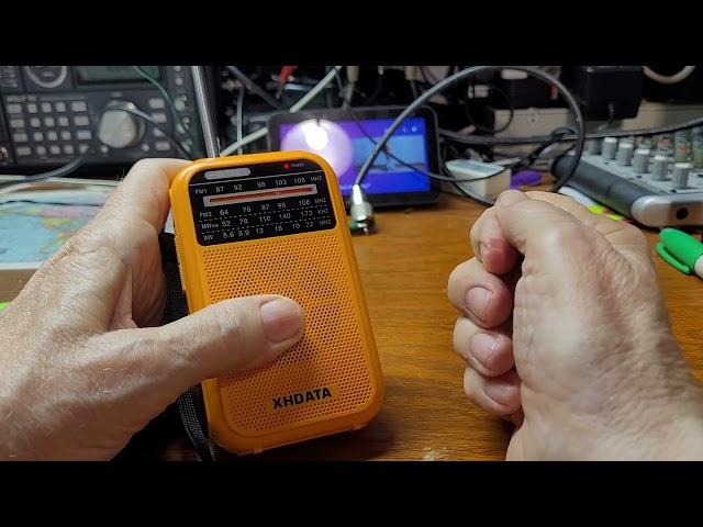 TRRS #2454 - XHDATA D-220 Radio - SW Band Testing