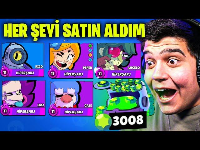 DÜKKANDAKİ HER ŞEYİ SATIN ALDIM!!  | Brawl Stars