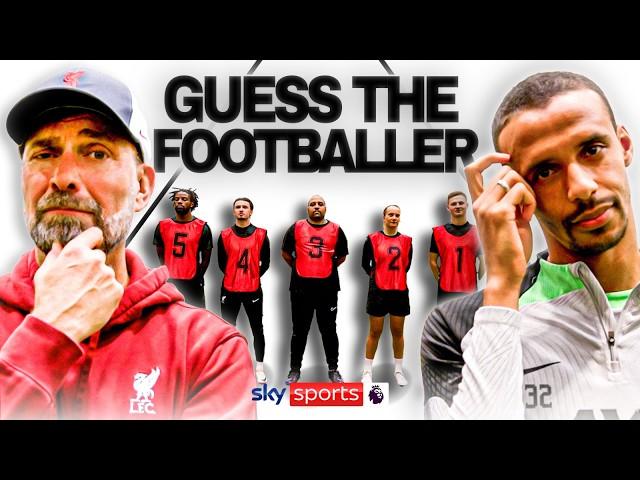 Jurgen Klopp and Joel Matip guess the footballer | Pick The Pro