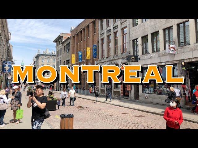 Montreal Quebec Canada Tour 4K