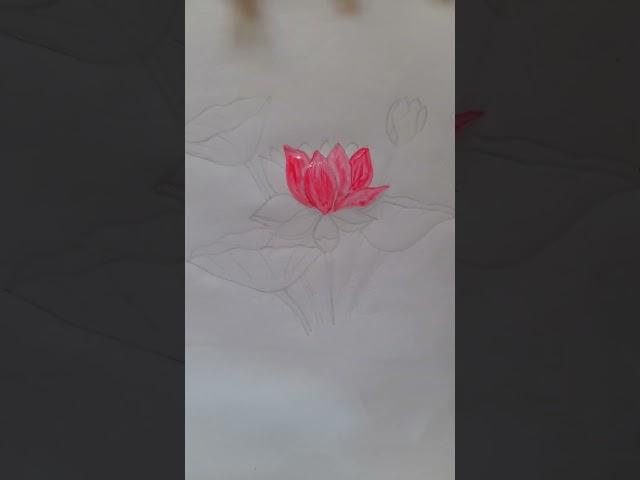 Easy flower art #newsong #music #art #drawing #flowerpainting #bollywood