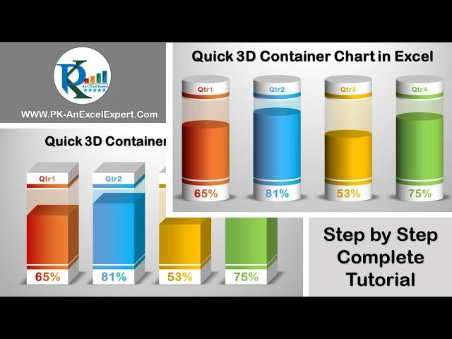 Quick 3D Container Chart in Excel