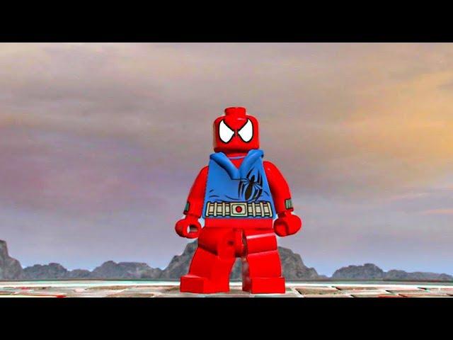 LEGO Marvel Super Heroes 2 - Scarlet Spider Free Roam Gameplay