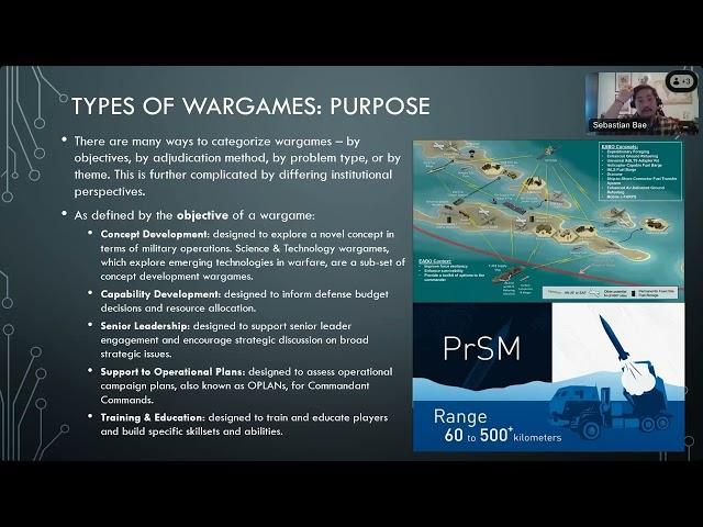 CSGR Lecture Series | Designing Littoral Commander Mr. Sebastian J. Bae