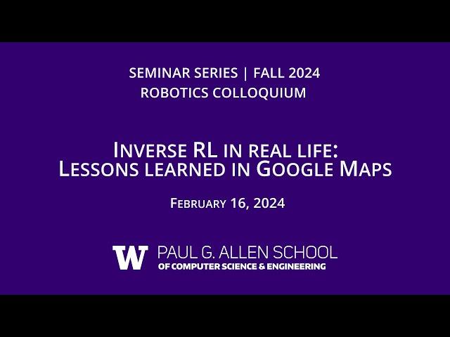 2024 Winter Robotics Colloquium: Matt Barnes (Google Research)