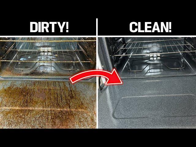 The Best Way To Clean Your Oven!