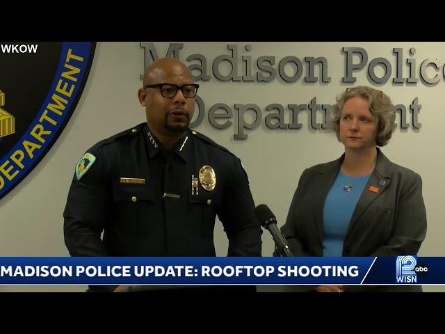 At least 10 people were hurt after a shooting at a rooftop party in downtown Madison early Sunday…