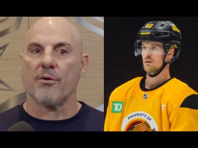 Tocchet On Petey JT Miller Fight at Practice