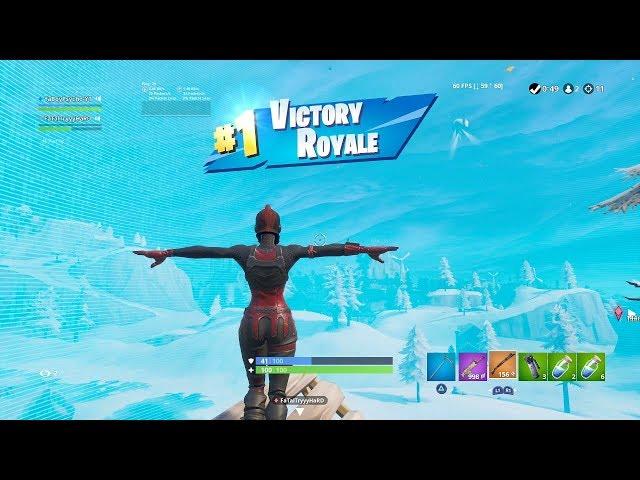 FORTNITE “RED KNIGHT” SKIN GAMEPLAY Showcase (AGGRESSIVE WIN) | Fortnite Shop SEASON 9