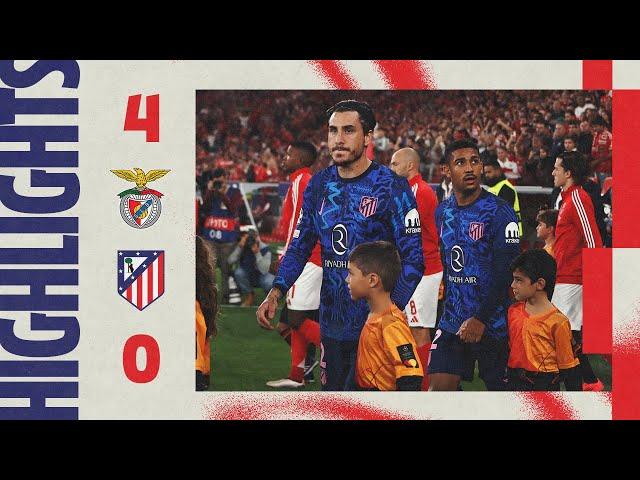 HIGHLIGHTS | SL Benfica 4-0 Atlético de Madrid | MD 2 Champions League 2024/25