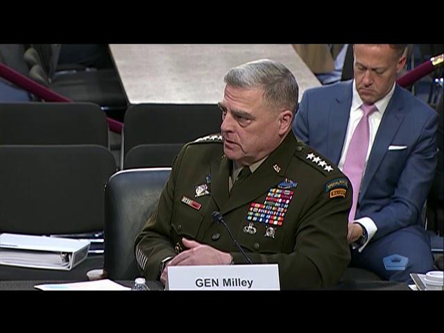 Chairman of the Joint Chiefs of Staff discusses U.S. military power projection