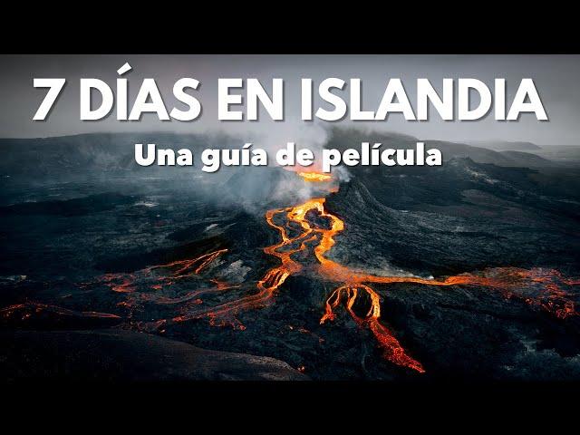 ISLANDIA en 7 días. Una GUÍA de película. ️ 2025