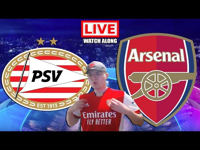 PSV vs ARSENAL LIVE Football Watchalong with Jamzor