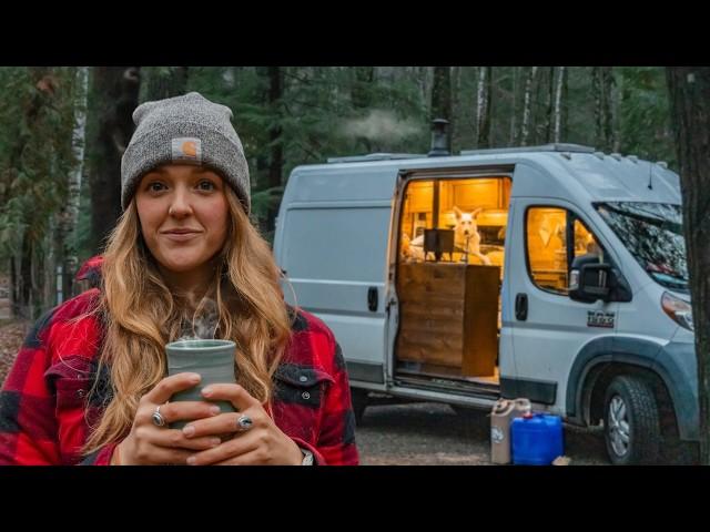 Cabin Style DIY VAN TOUR // 4+ Years of Full-Time Van Life