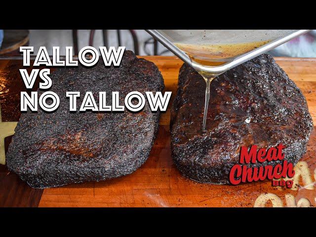 Smoking Brisket with Beef Tallow vs. No Tallow - Brisket Series part 3 of 3