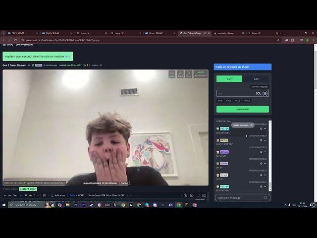 Kid Pump and Dump His Token and Make $30,000 Live on Stream