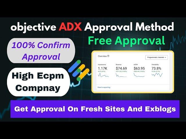 Objective Adx Free Approval Method _ 100% Confirm Approval Method _ Get Approval On Exblog