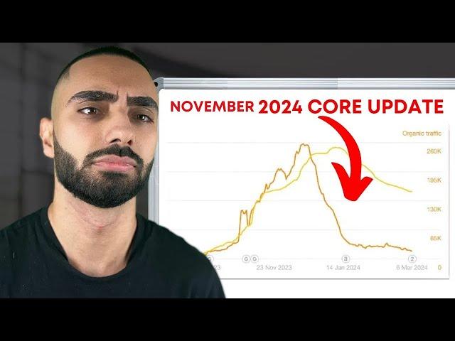 40 Websites Hit by Google's 2024 November Core Algorithm Update – What You Need to Know!