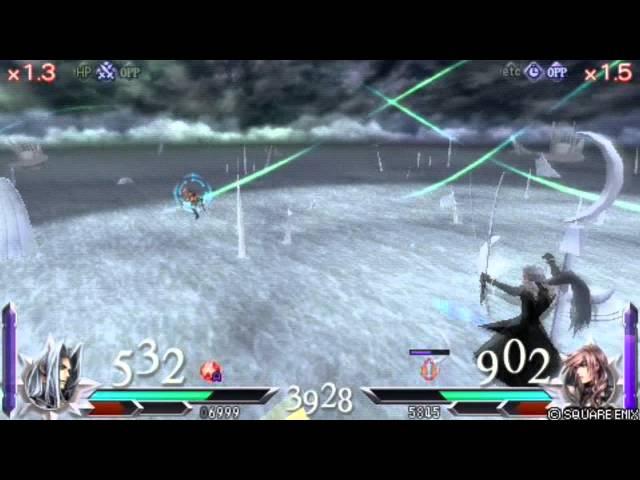 Dissidia Duodecim Sephiroth (Marsh9090) vs Lightning (Kewldude475)