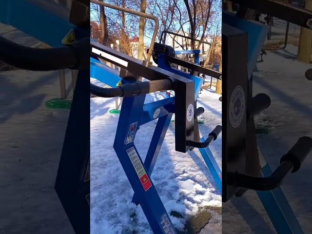 Публичка, новые тренажоры качков, тяжелоатлетов #силовойэкстрим  #вераправославная #спорт #качки