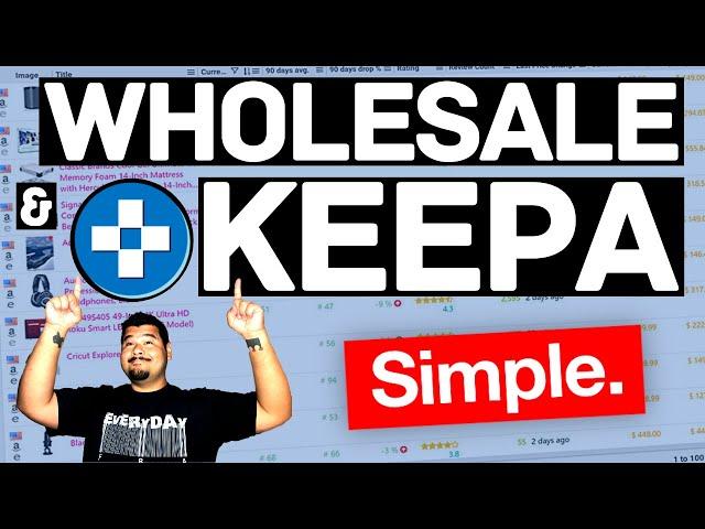 Amazon Wholesale Product Research Using Keepa