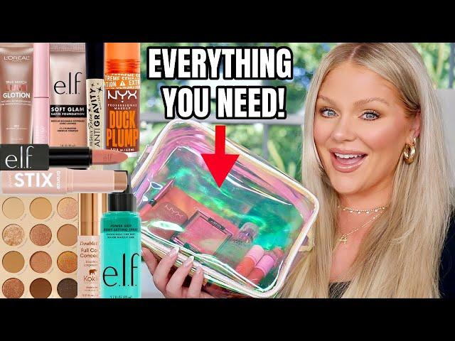 The ULTIMATE Drugstore Makeup Starter Kit 2024  Makeup Tutorial For Beginners Best Drugstore Makeup