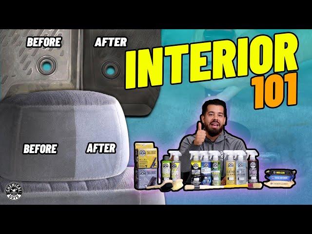 Cleaning Your Interior This Weekend? Watch This Product Breakdown! - Interior 101 - Chemical Guys