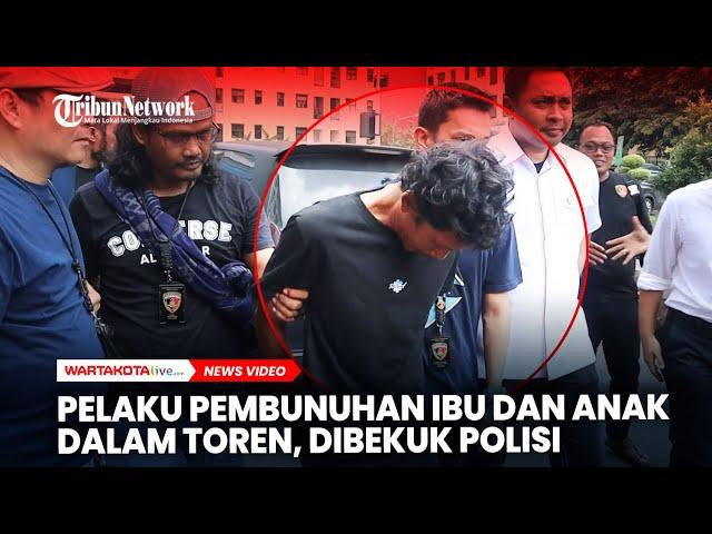 Pelaku Pembunuhan Ibu dan Anak dalam Toren di Tambora Ditangkap, Nyamar Jadi Gembel
