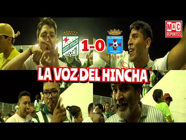 ️La voz del hincha: El clásico cruceño fue para Oriente Petrolero