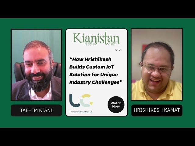 From Idea to Innovation:How Hrishikesh Builds Custom IoT Solution for Unique Industry Challenges