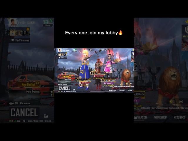 Every one join my lobby #pubgmobile #bgmi