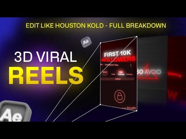 How to Edit like Houston Kold to go Viral - After Effects Tutorial