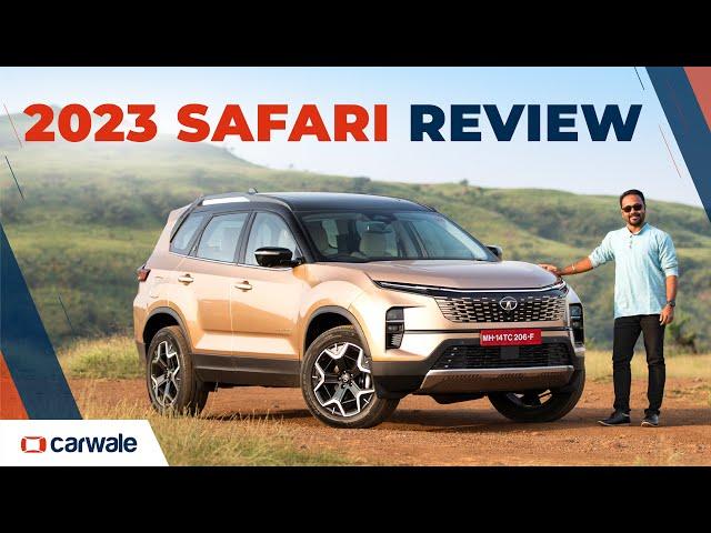 Tata Safari 2023 Review - Reclaiming the crown from Mahindra XUV700? | CarWale